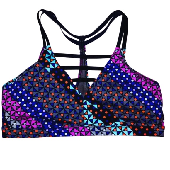 L | Geometric Sports Bra - Picture 1 of 3